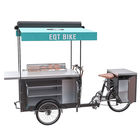 Bici al aire libre de la comida de la nueva del diseño del acero inoxidable de la caja del Bbq del carro parrilla de la barbacoa