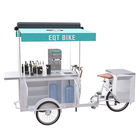 El lujo modificó el carro de la venta para requisitos particulares del triciclo para la consumición de la calle/la venta del té