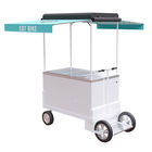 Carro moderno del helado del triciclo, bici de la venta del helado de la aleación de aluminio