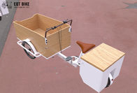 Bici eléctrica del cargo del triciclo de la estructura de caja para los niños