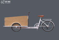 3 carga holandesa multifuncional de la bicicleta 150kg del cargo del freno de disco de rueda