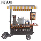 Carro móvil del café de la vespa multifuncional de EQT para el negocio de la calle